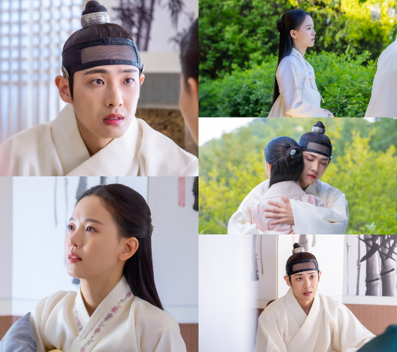 KBS 2TV 월화드라마 '붉은 단심'의 이준, 강한나/사진제공=지앤지프로덕션