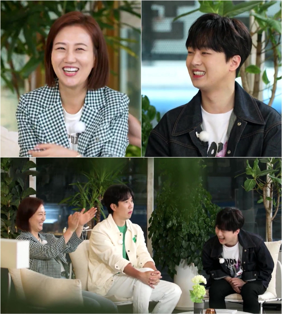 '장윤정의 도장깨기'의 장윤정, 이찬원./사진 제공=LG헬로비전
