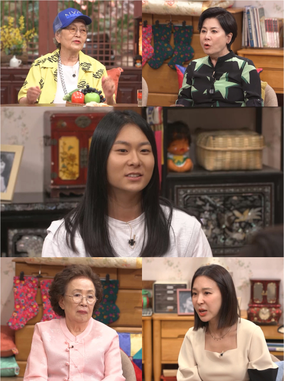 채널S '진격의 할매'에 가수 장문복이 출연했다./사진제공=채널S '진격의 할매'