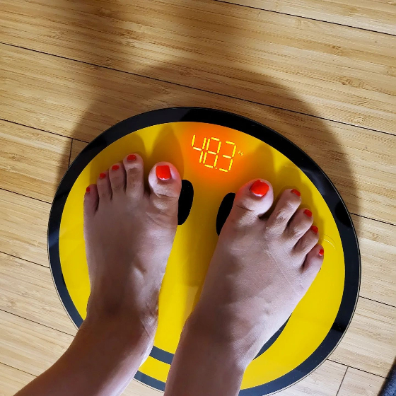 황혜영이 자신의 몸무게를 공개했다./사진=황혜영 인스타그램