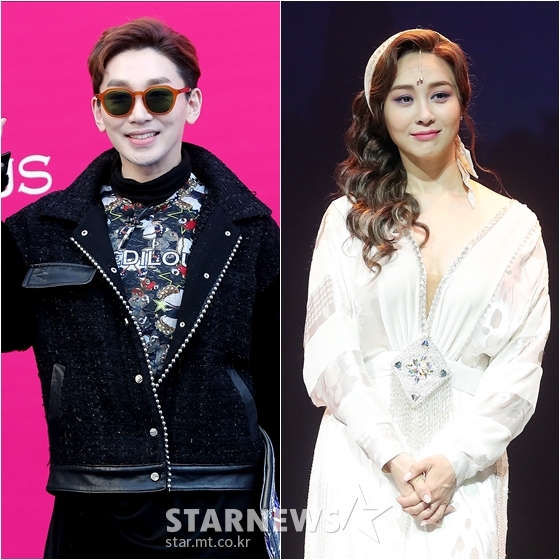김호영(왼쪽)과 옥주현 /사진=스타뉴스