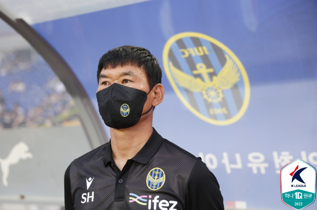 조성환 인천유나이티드 감독. /사진=한국프로축구연맹