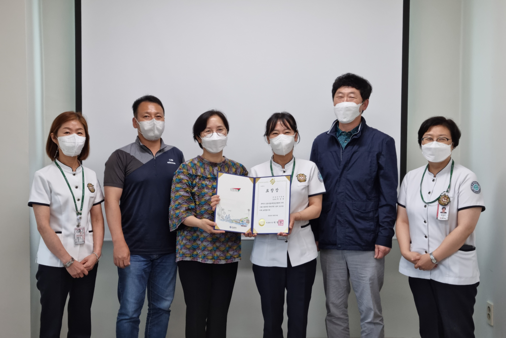 갑을녹산병원 코로나19 대응 부산시장 표창장 수상