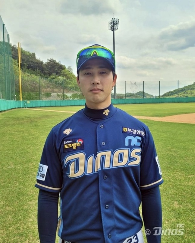 천재환. /사진=NC 다이노스 퓨처스팀 인스타그램 갈무리