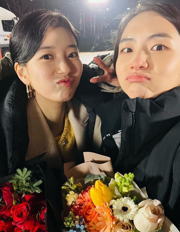 배우 수지, 박수연 /사진=수지 인스타그램