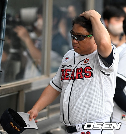 김태형 두산 감독.