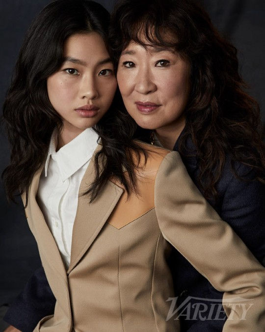 정호연, 산드라 오/사진 = 버라이어티, 산드라 오 인스타그램