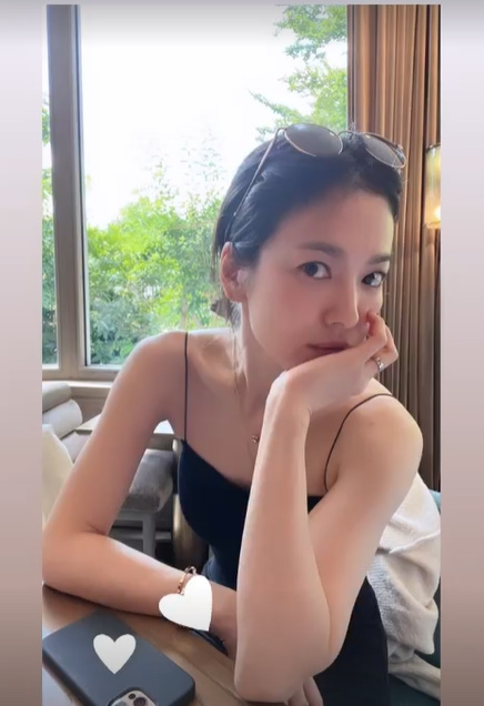 배우 송혜교/사진=송혜교 인스타그램 스토리