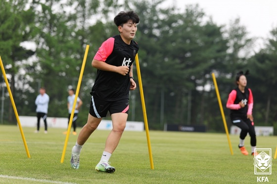 박은선. /사진=대한축구협회 제공