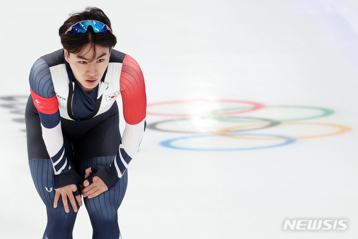 베이징 동계올림픽 당시 김민석. /사진=뉴시스
