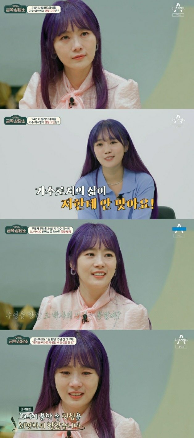 /사진=채널A '오은영의 금쪽상담소' 방송 캡처
