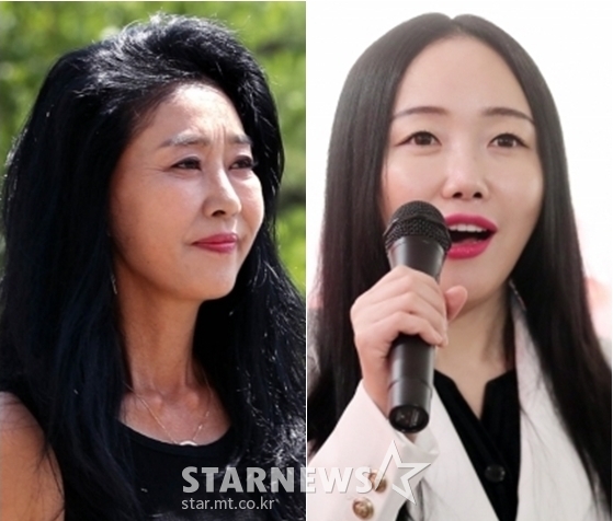 김부선(왼쪽)과 낸시랭 /사진=스타뉴스