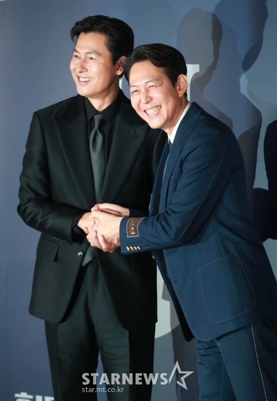 배우 정우성(왼쪽)과 이정재. /사진=이동훈 기자