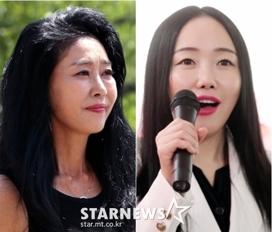 김부선(왼쪽)과 낸시랭 /사진=스타뉴스