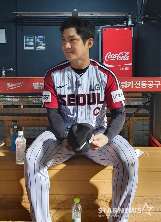 LG 오지환./사진=김동윤 기자