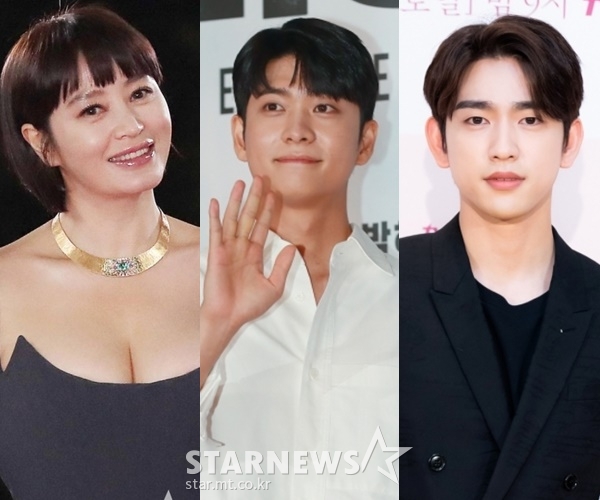배우 김혜수, 강태오, 박진영 /사진=스타뉴스, tvN(박진영)