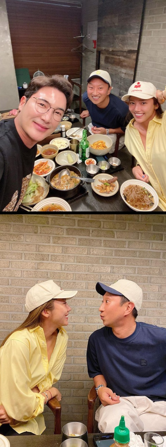 손담비, 이규혁, 김우리 /사진=김우리 인스타그램