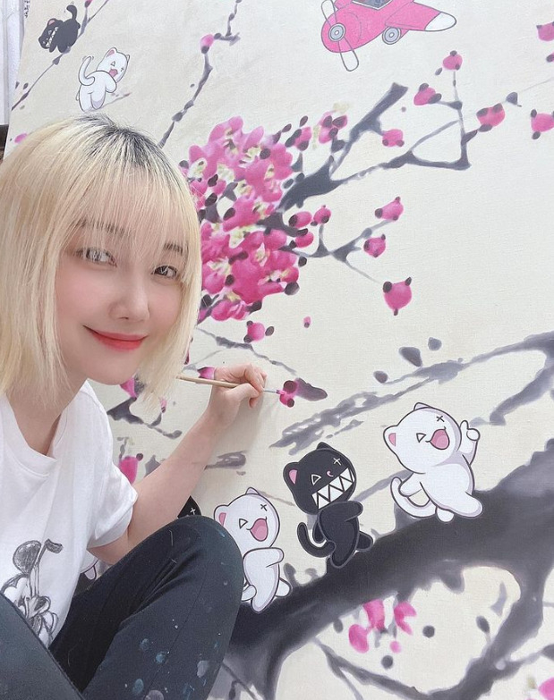 /사진=낸시랭 인스타그램