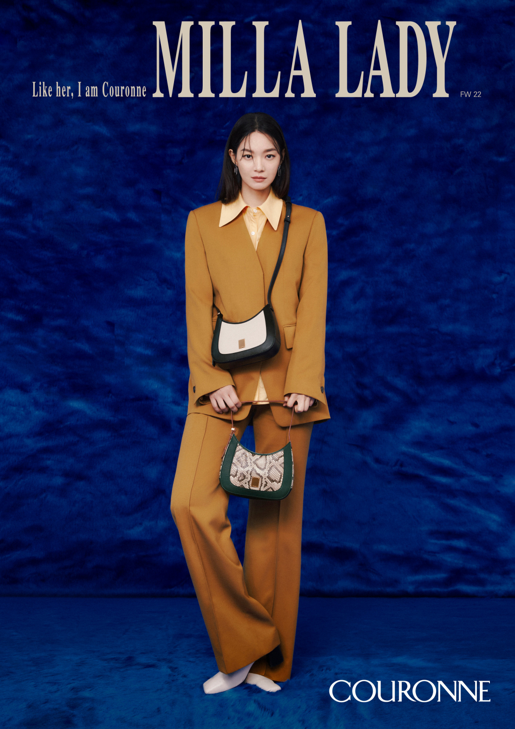 쿠론 모델 신민아 /사진제공=코오롱FnC