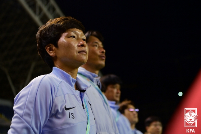 황인선 20세 이하(U-20) 대한민국 축구대표팀 감독. /사진=대한축구협회