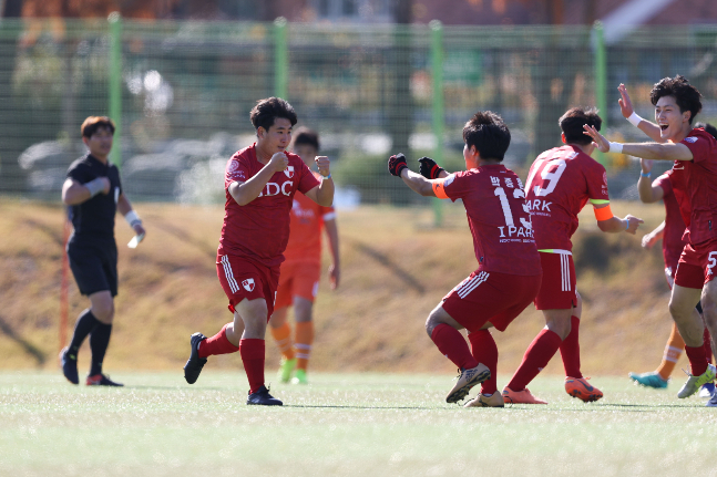 지난해 K리그-스페셜올림픽코리아 통합축구 대회 모습. /사진=한국프로축구연맹