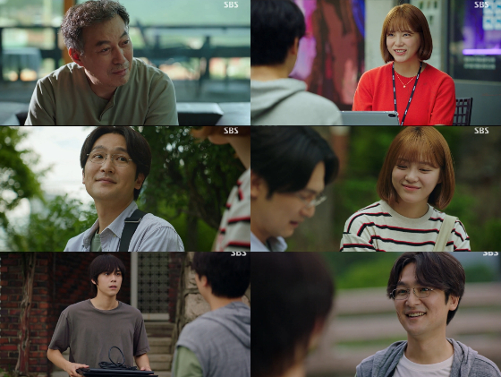 SBS 금토드라마 '오늘의 웹툰'에서 백석광이 꿈을 포기했다./사진=SBS '오늘의 웹툰' 방송 화면 캡처
