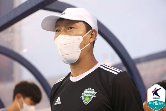 김상식 전북 감독. /사진=한국프로축구연맹 제공