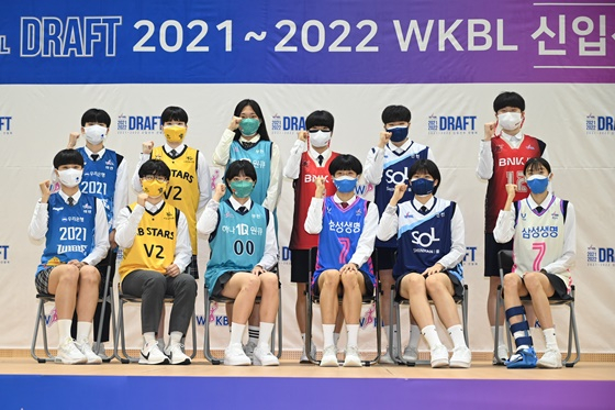 2021~2022 WKBL 신인선수선발회. /사진=WKBL 제공