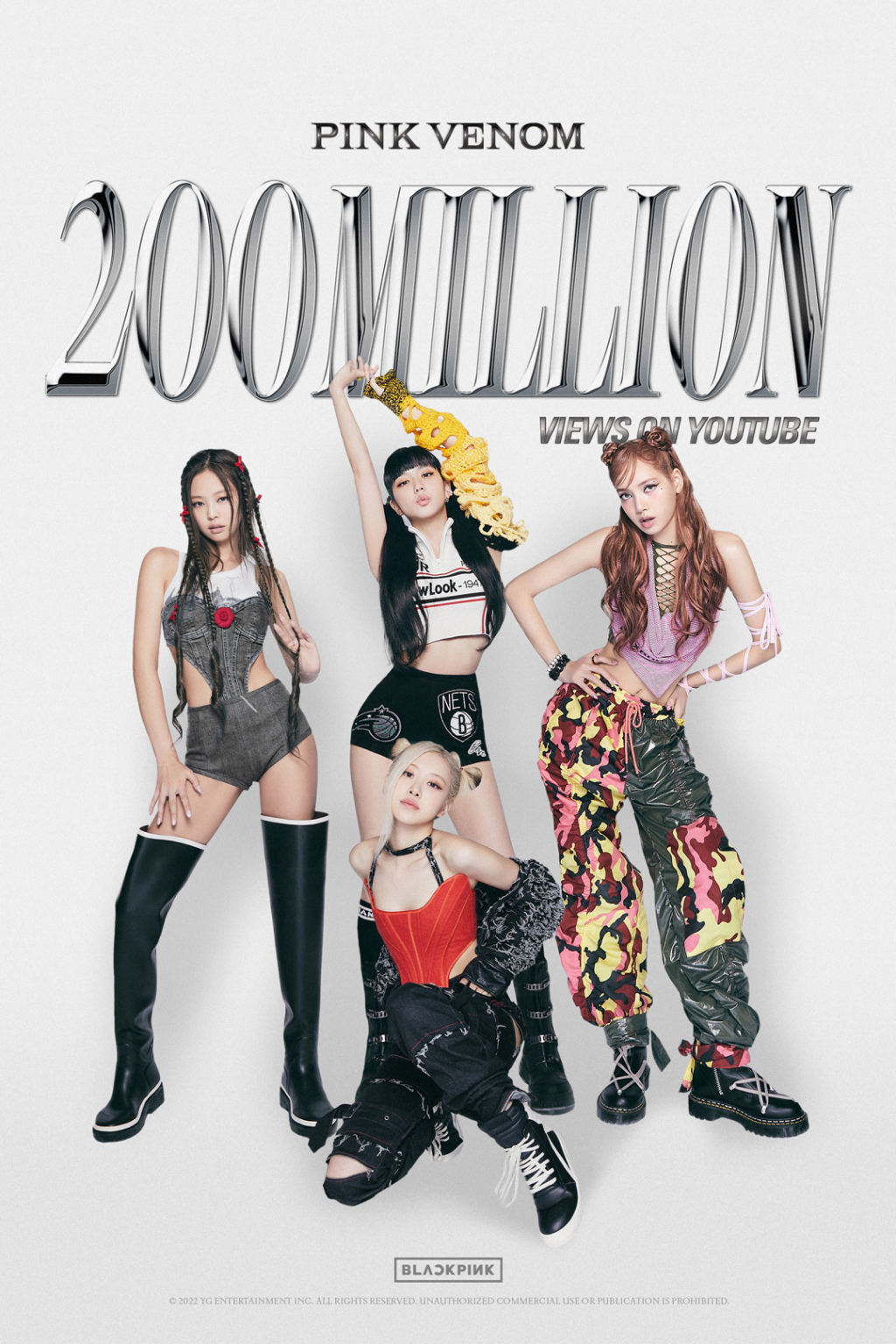 그룹 블랙핑크 /사진제공=YG엔터테인먼트