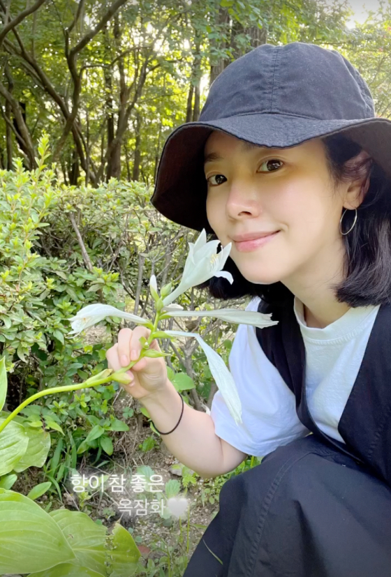 /사진=한지민 SNS 캡처