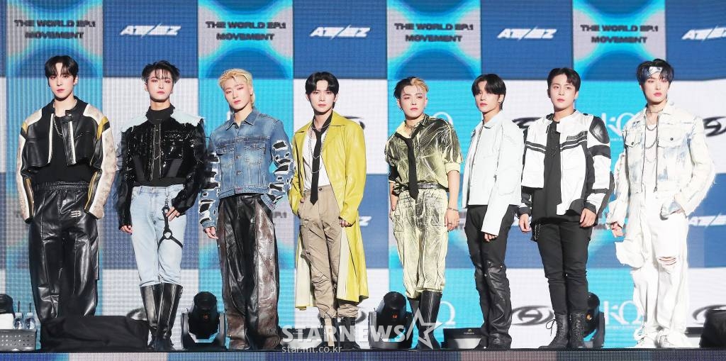 그룹 에이티즈 /사진=김창현 기자 chmt@