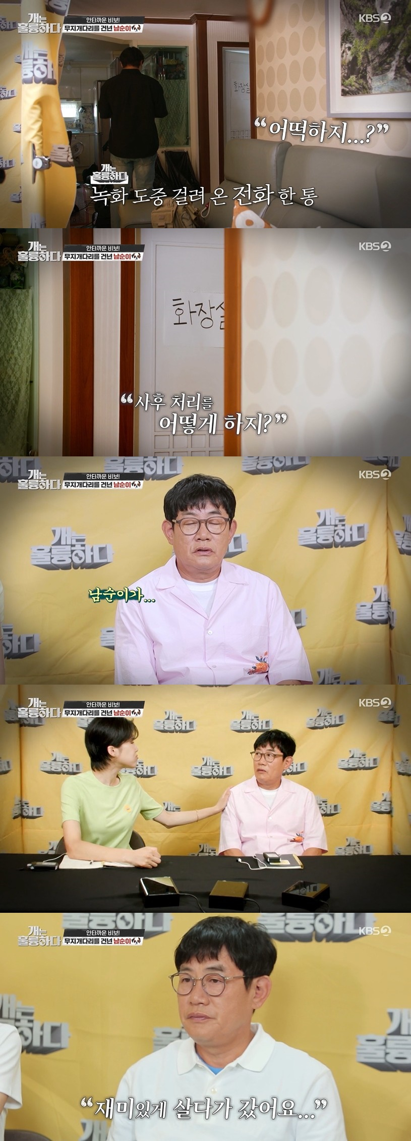 /사진=KBS 2TV 예능 프로그램 '개는 훌륭하다' 방송화면