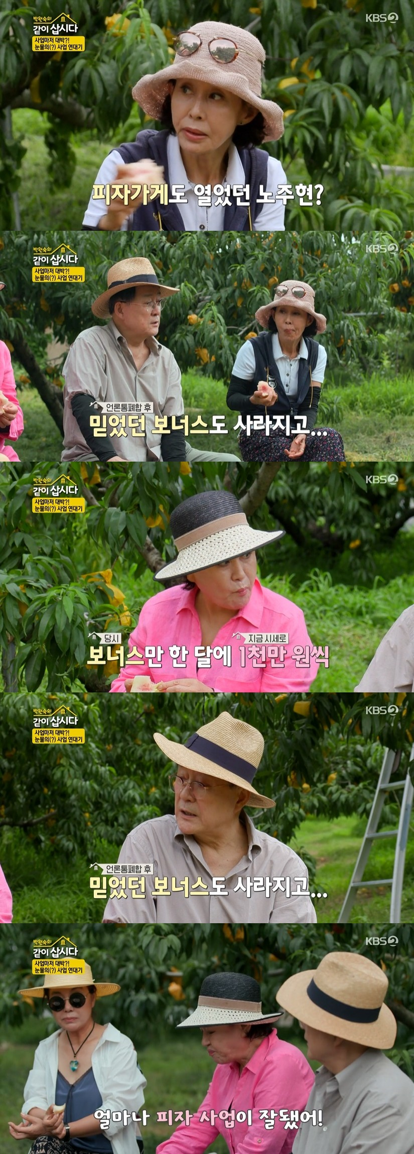 /사진=KBS 2TV 예능프로그램 '박원숙의 같이 삽시다' 방송화면