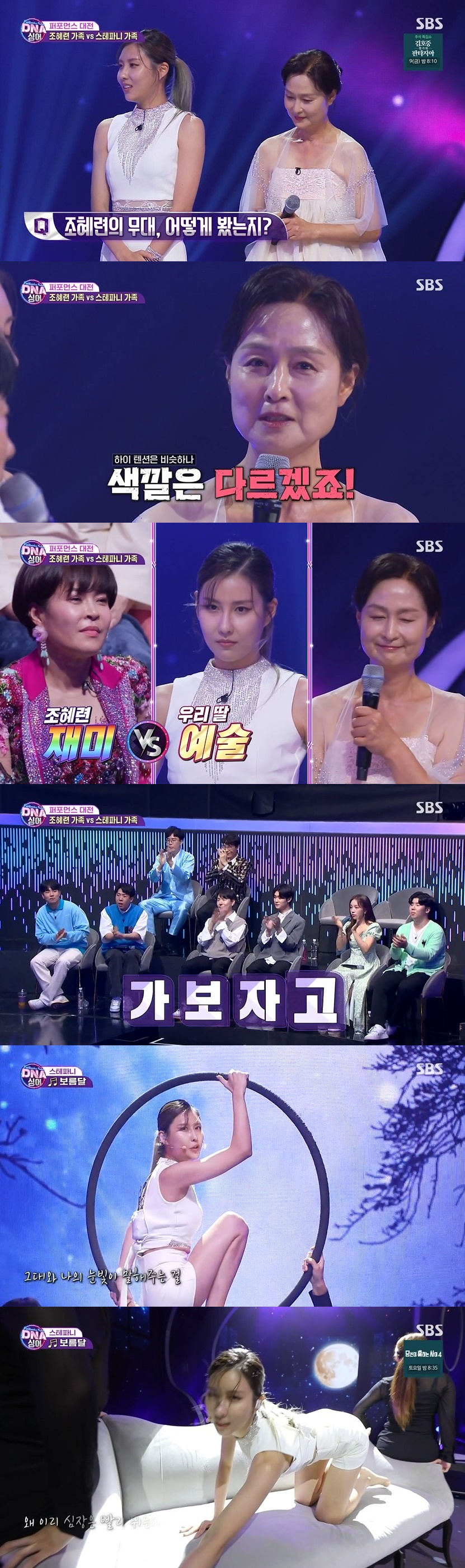 /사진=SBS 예능프로그램 '판타스틱 패밀리-DNA 싱어’ 방송화면