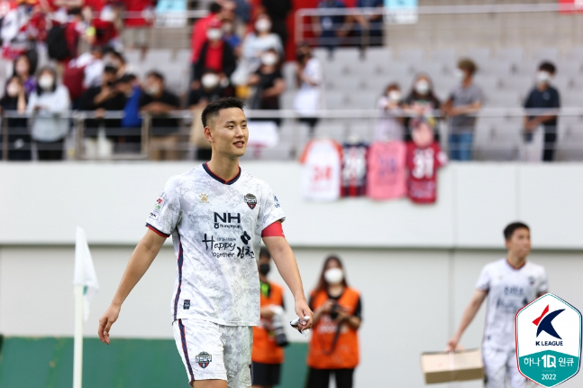 김천상무 정승현. /사진=한국프로축구연맹