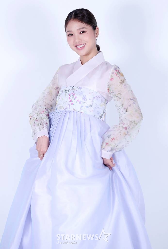 오마이걸 미미 추석 한복인터뷰 /사진=김창현 기자 chmt@