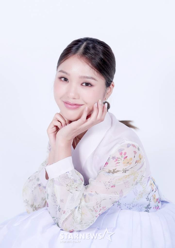 오마이걸 미미 추석 한복인터뷰 /사진=김창현 기자 chmt@