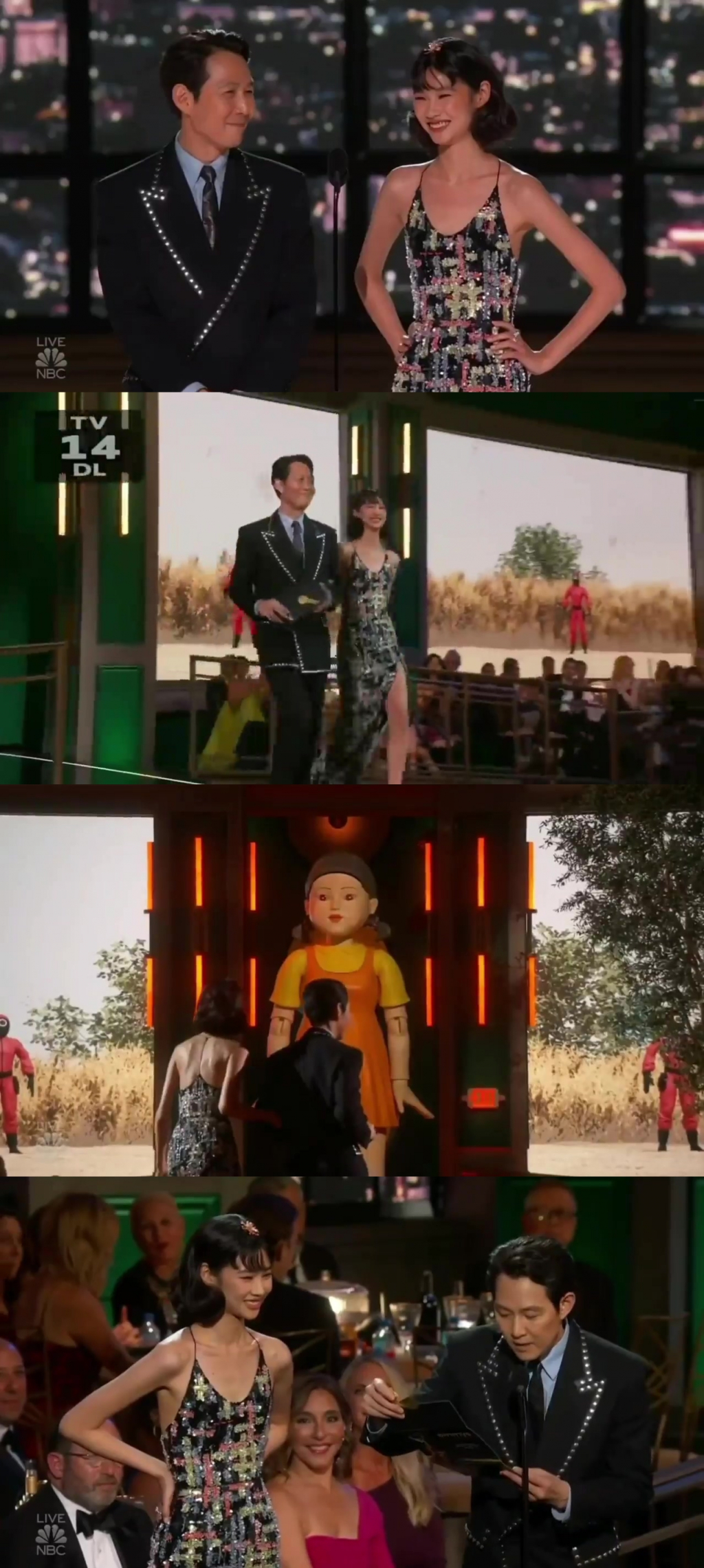 정호연 / 사진=Emmy Awards 화면 캡처