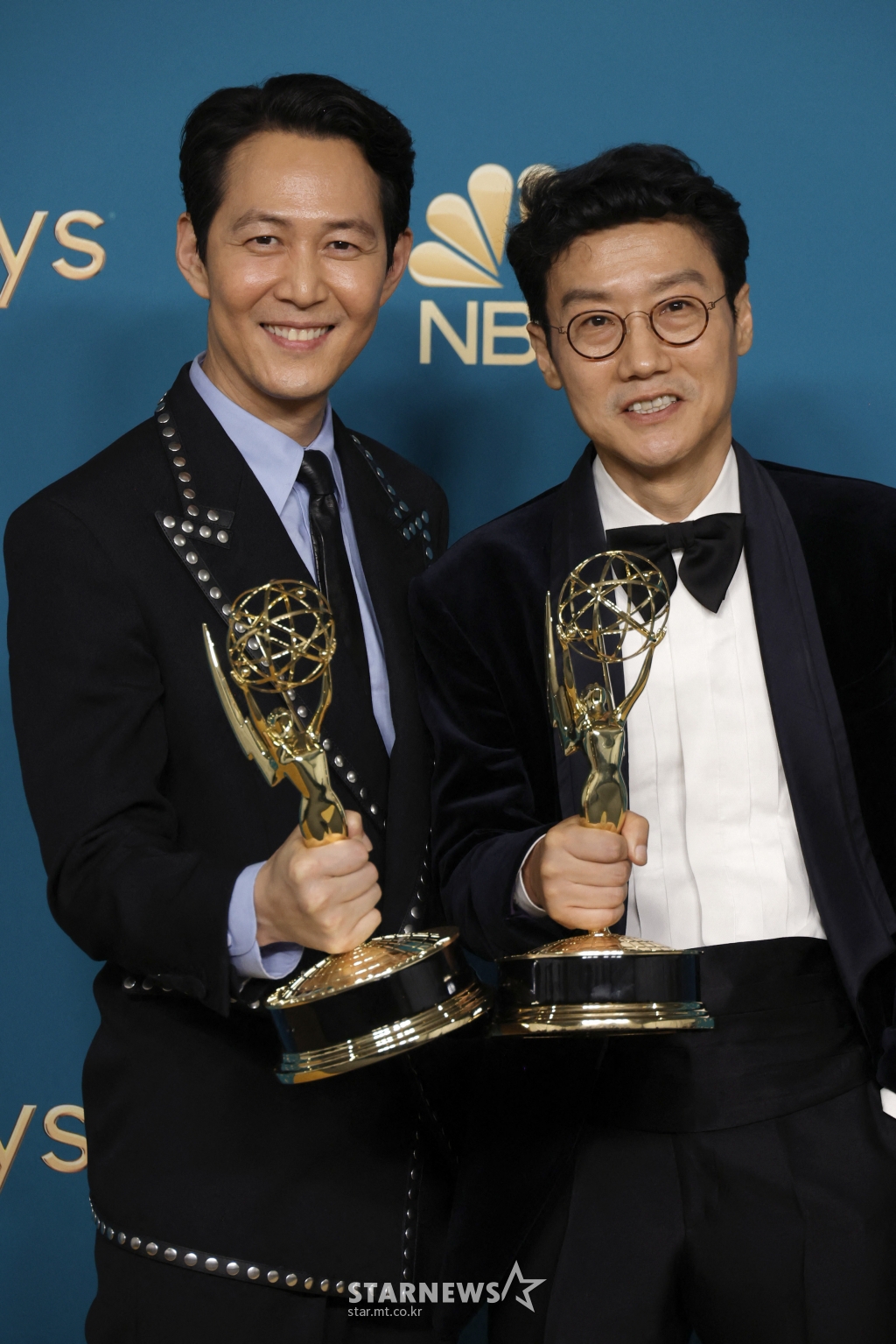 이정재, 황동혁 감독 / 사진=/AFPBBNews=뉴스1=스타뉴스