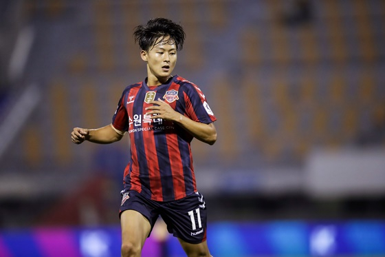 이승우. /사진=한국프로축구연맹 제공