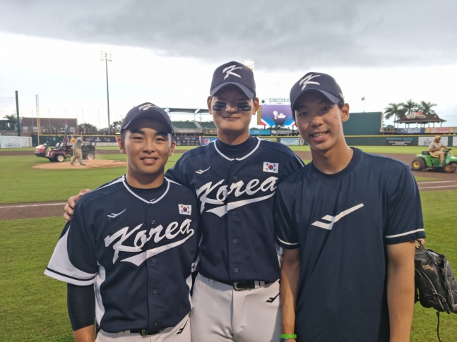 왼쪽부터 문현빈, 김서현, 황준서./사진=KBSA