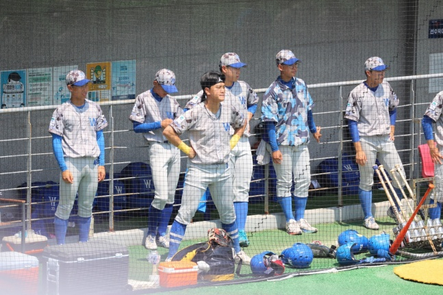 원주고 김건희(가운데)./사진=김건희 본인 제공