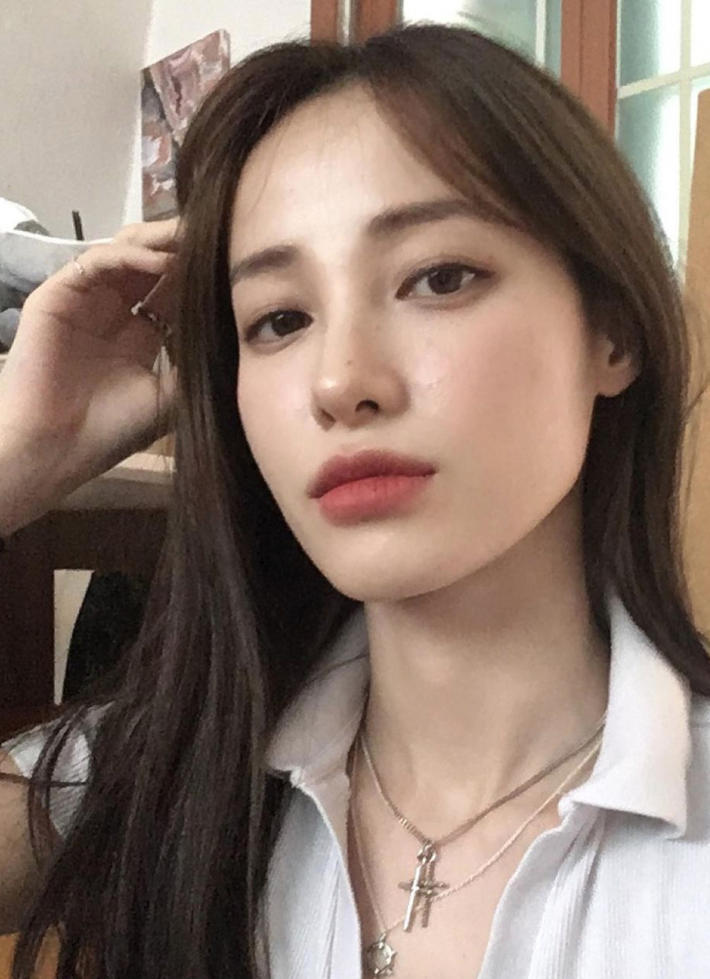 유깻잎 성형전 모습? 