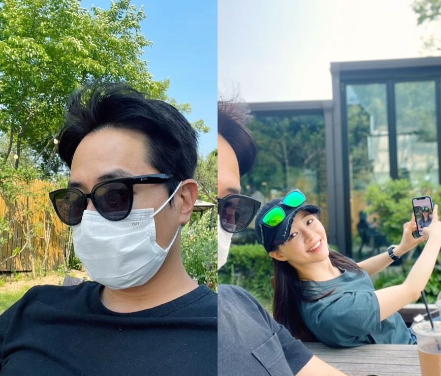 앤디, 이은주 부부 /사진=이은주 인스타그램