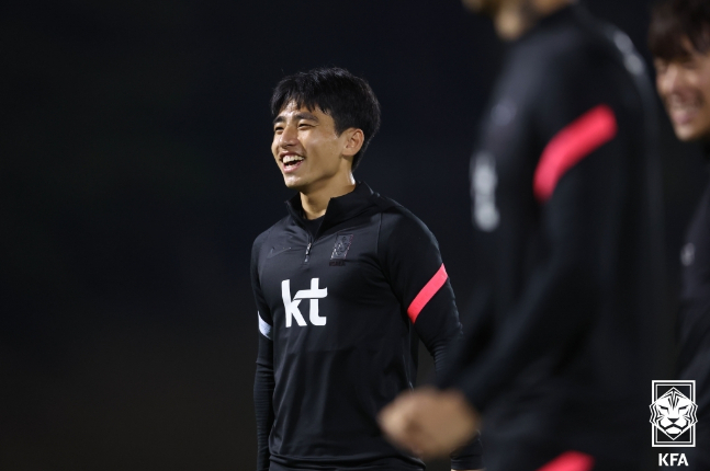 독일 바이에른 뮌헨 소속의 이현주. /사진=대한축구협회