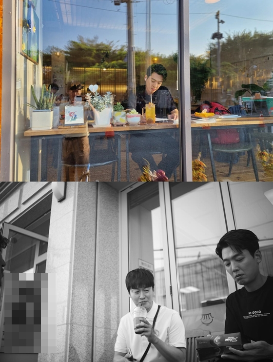 배우 정경호와 오의식./사진=정경호 인스타그램