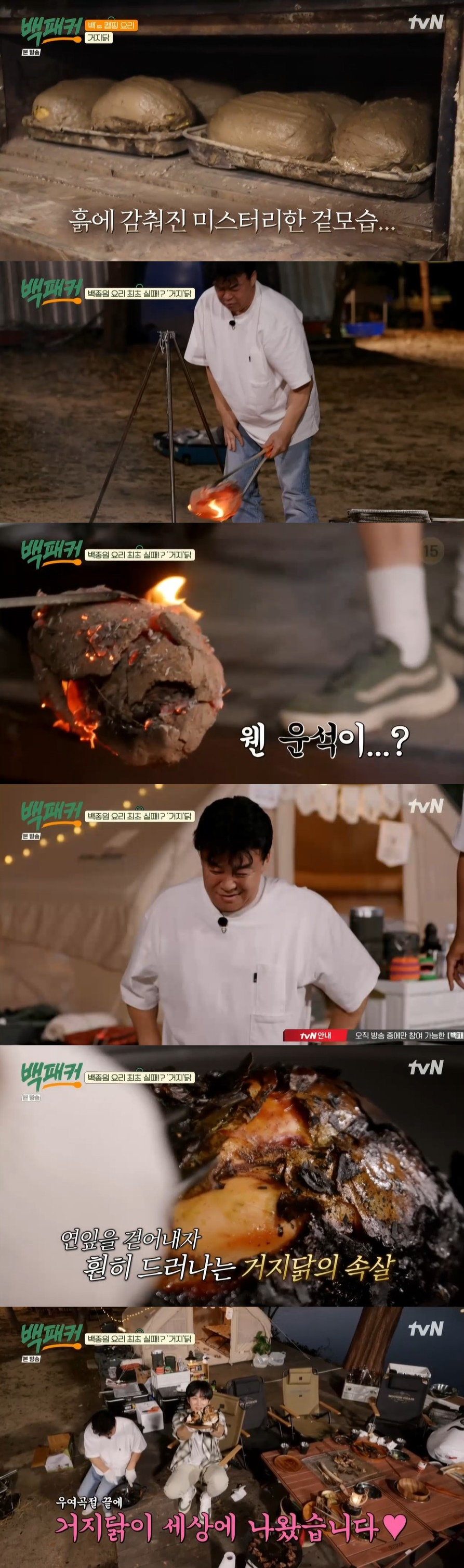 /사진=tvN 예능프로그램 '백패커' 방송화면