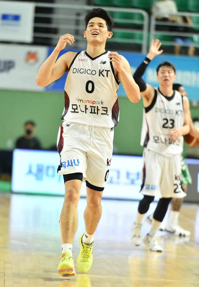 수원 KT의 하윤기. /사진=KBL 제공