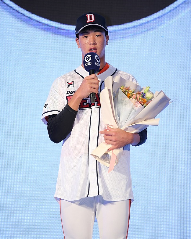 최준호. /사진=두산 베어스 제공