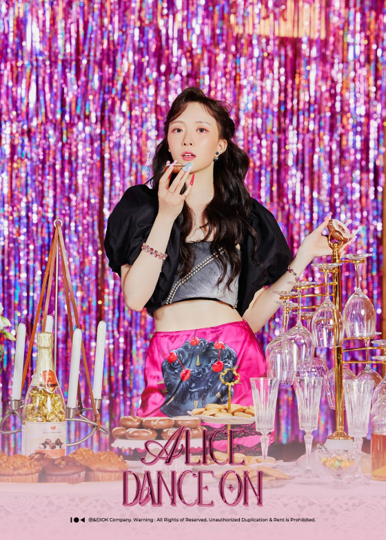 그룹 앨리스의 채정./사진=아이오케이 컴퍼니